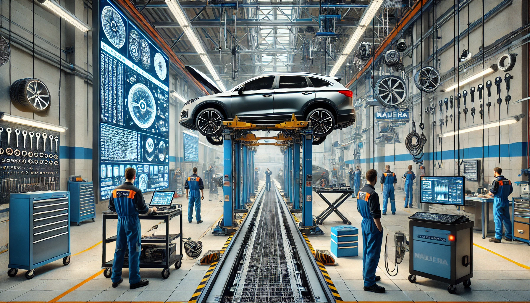 🚗🔧 ¡Diagnóstico Preciso para tu Vehículo en Alineado y Tramado Nájera! 🔧🚗