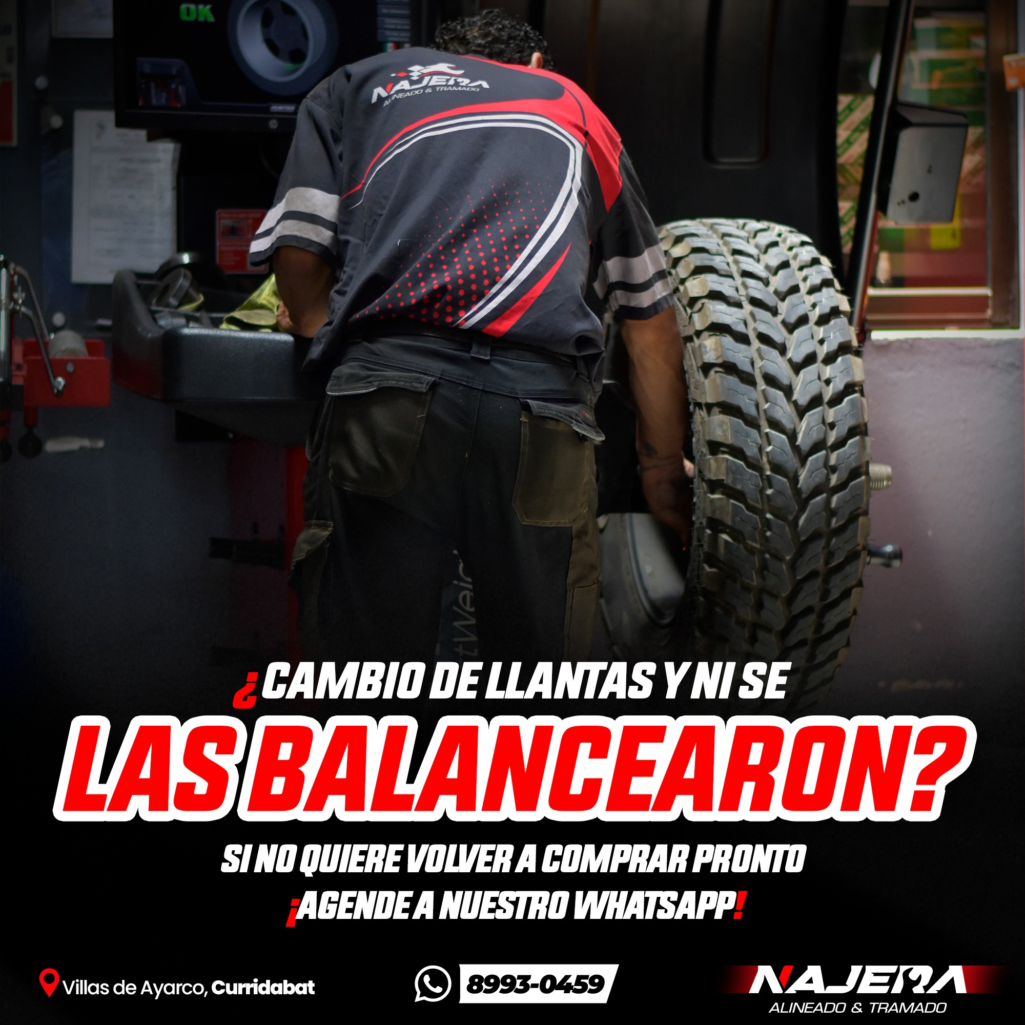 ¡En Alineado y Tramado Nájera tenemos justo lo que tu vehículo necesita!