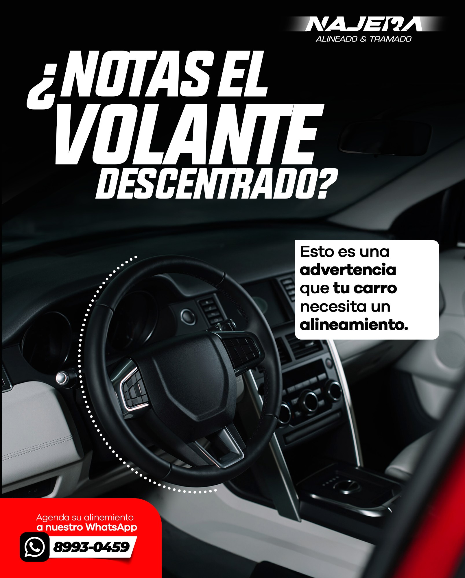 Evita problemas graves corrige vibraciones y desviaciones