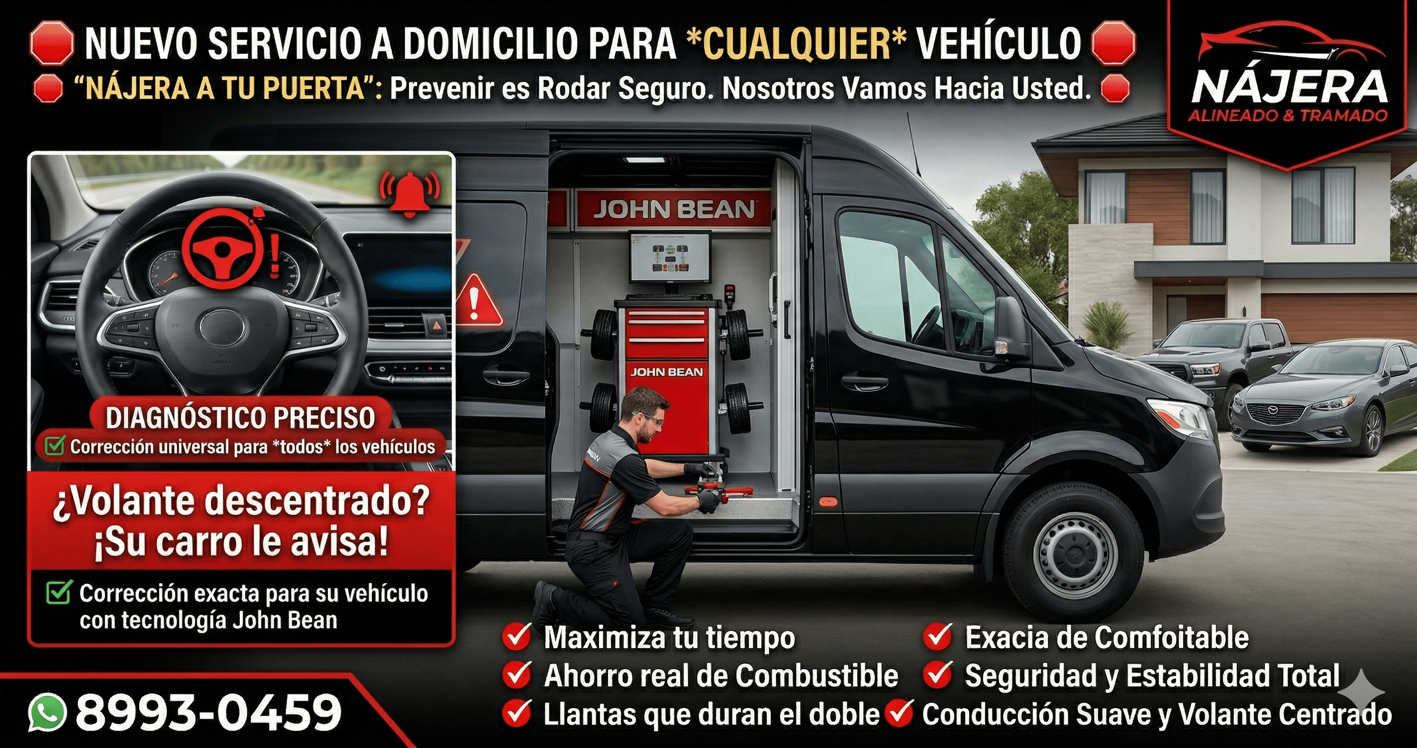 La Guía Definitiva para Cuidar su Vehículo, Nuevo servicio Nájera a su Puerta