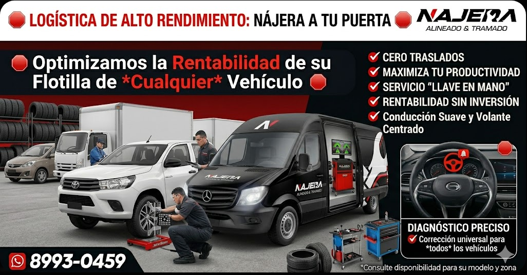 Nájera a tu Puerta Optimiza la Rentabilidad de su Flotilla